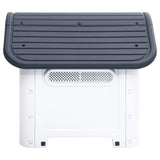 Vidaxl Dog Loft 59x75x66 cm Gray en polypropène