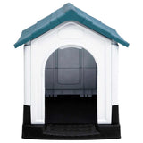 Vidaxl Dog Loft 57x68x66 cm Bleu polypropène