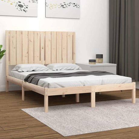 Vidaxl bedframe zonder matras massief grenenhout 120x200 cm