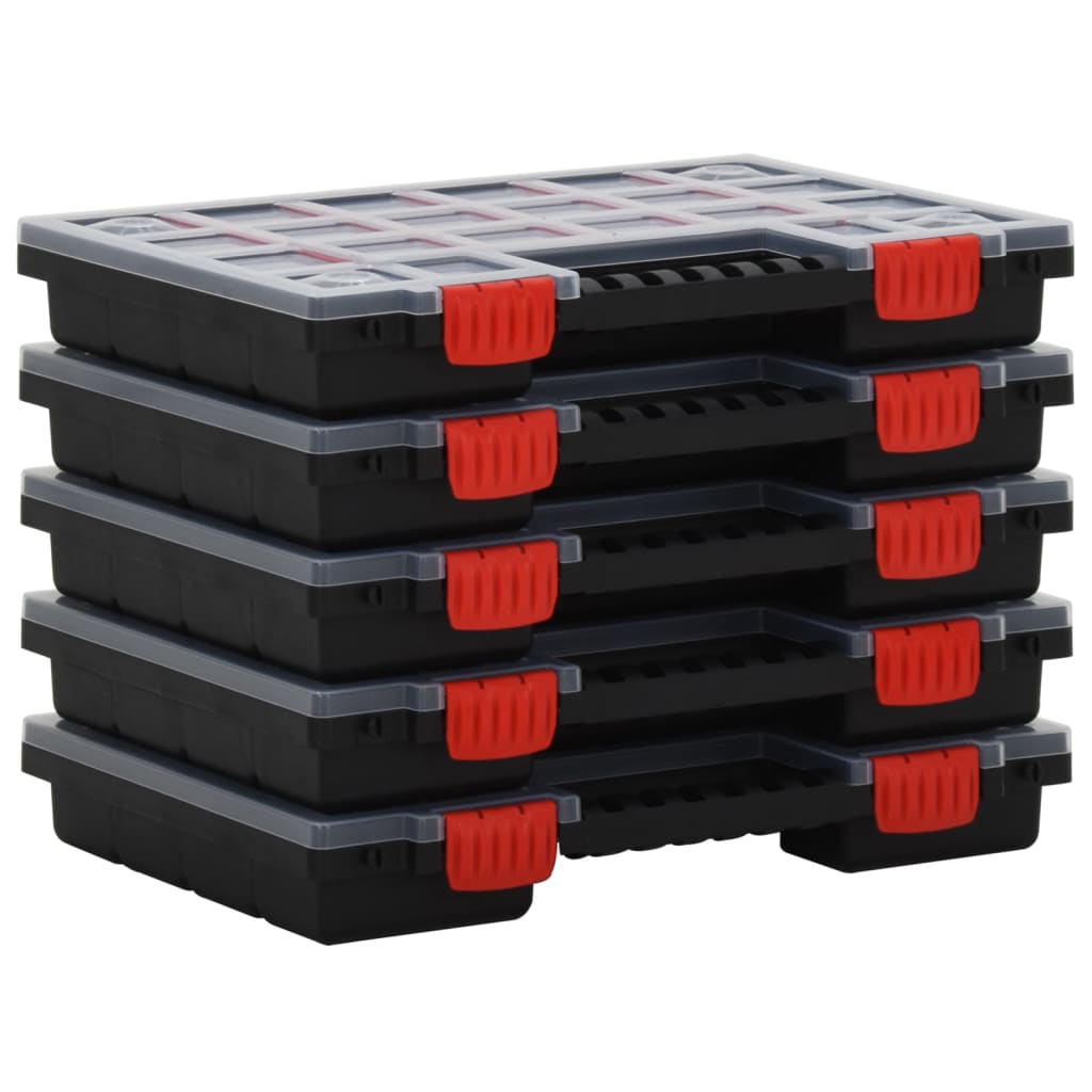 BIDAXL Range Boxes 10 st 34,5x25x5 cm polypropen