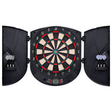 Vidaxl Dartboard Electric z pikado polipropeno črno