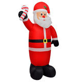 Vidaxl Santa gonflable avec des LED 120 cm