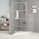 Vidaxx cabine de douche à l'italienne 90x195 cm verre ESG transparent couleur argent