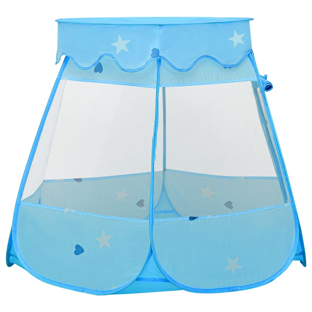 Vidaxl Kinderspielzelt mit 250 Bällen 102x102x82 cm blau