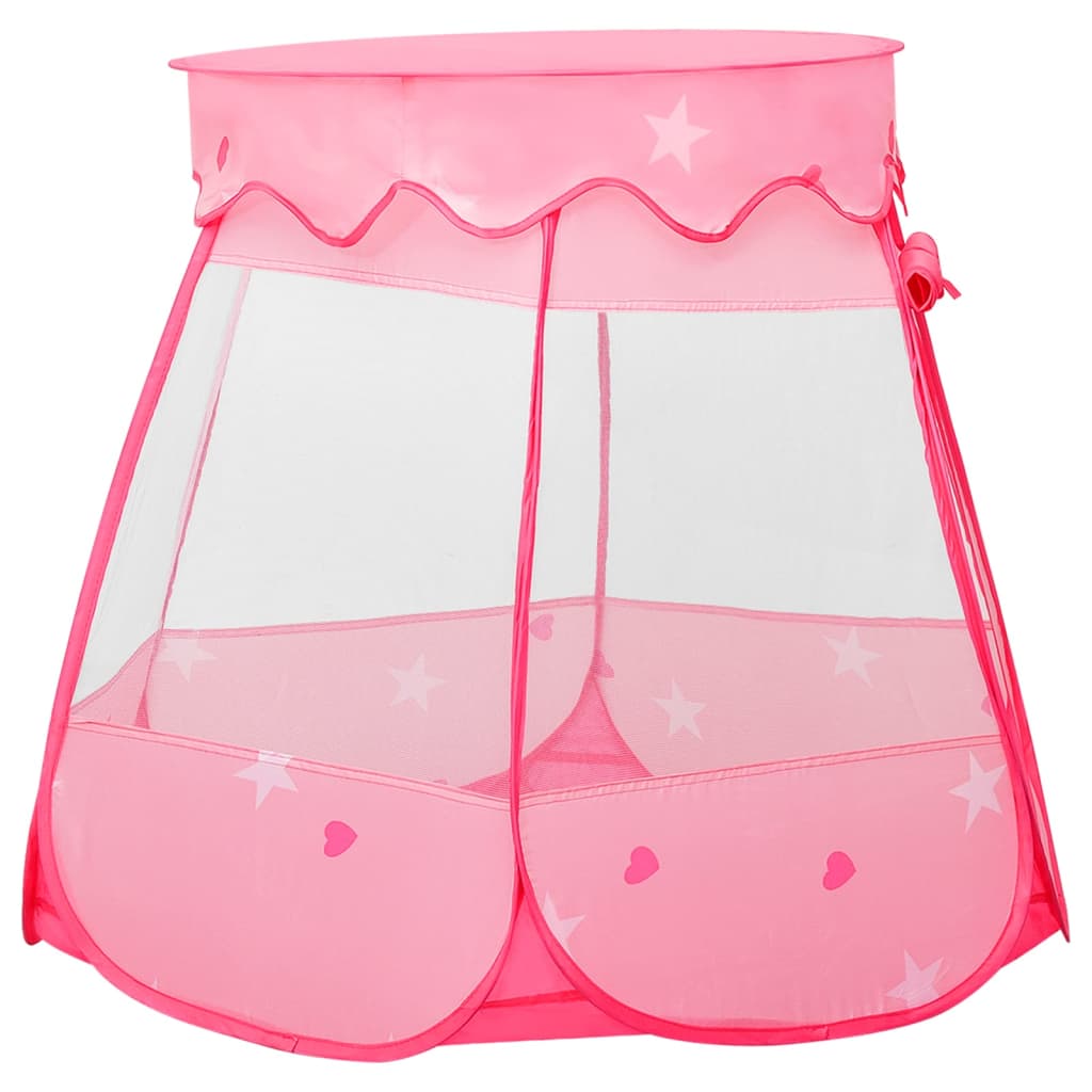 Vidaxl Children's play tent with 250 balls 102x102x82 cm pink