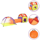 Vidaxl Children's Play Tent avec 250 balles 338x123x111 cm multiplié