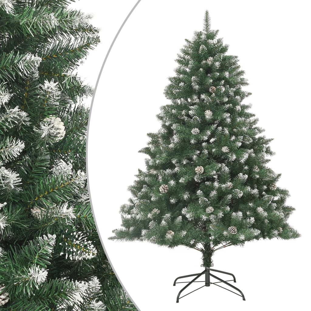 Vidaxl kunstkerstboom met standaard 180 cm pvc