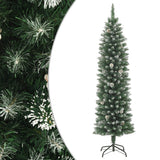 Vidaxx sapin de Noël artificiel étroit avec PVC standard 150 cm