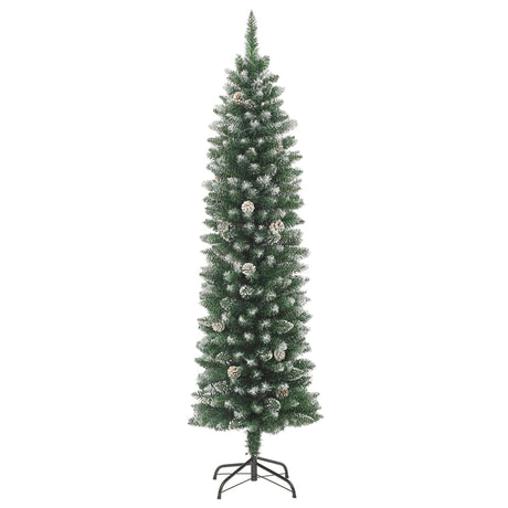 Vidaxx sapin de Noël artificiel étroit avec PVC standard 150 cm