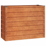 Vidaxl Planter surélevé 100x40x77 cm Corten Steel Rusty