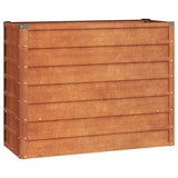 Vidaxl Sadzarka podniesiona 100x40x77 cm Corten Steel Rusty