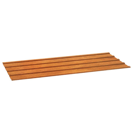 Panneaux de toit vidaxl 12 pcs 100x44 cm Corten Steel Rusty