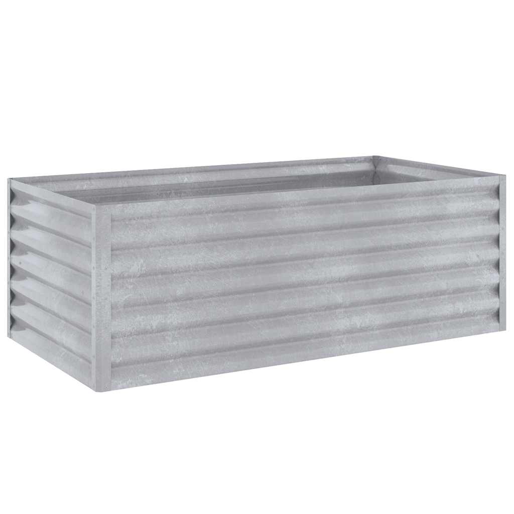 Plateau de jardin surélevé Vidaxl 100x50x36 cm en acier