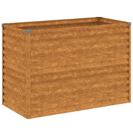Vidaxx bac de jardin surélevé 100x50x69 cm acier corten