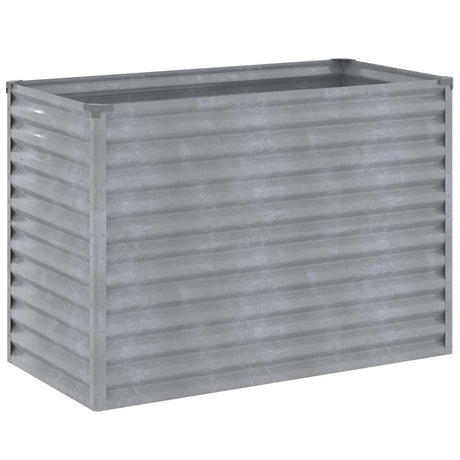 Vidaxx bac de jardin surélevé 100x50x69 cm acier corten