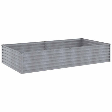 VidaXL jardinière surélevée 195x100x36 cm acier corten