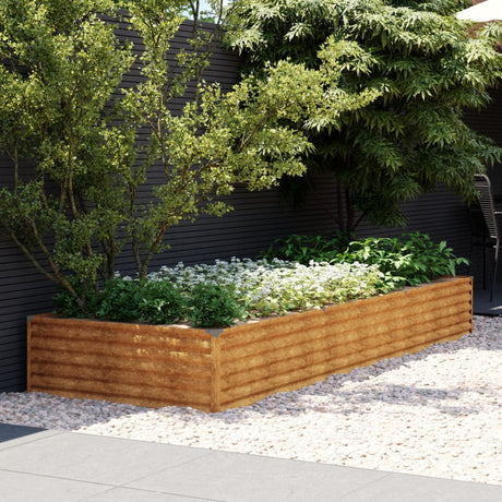 INSERT PLANTER VIDAXL 291X100X36 CM CORTENSTAAL