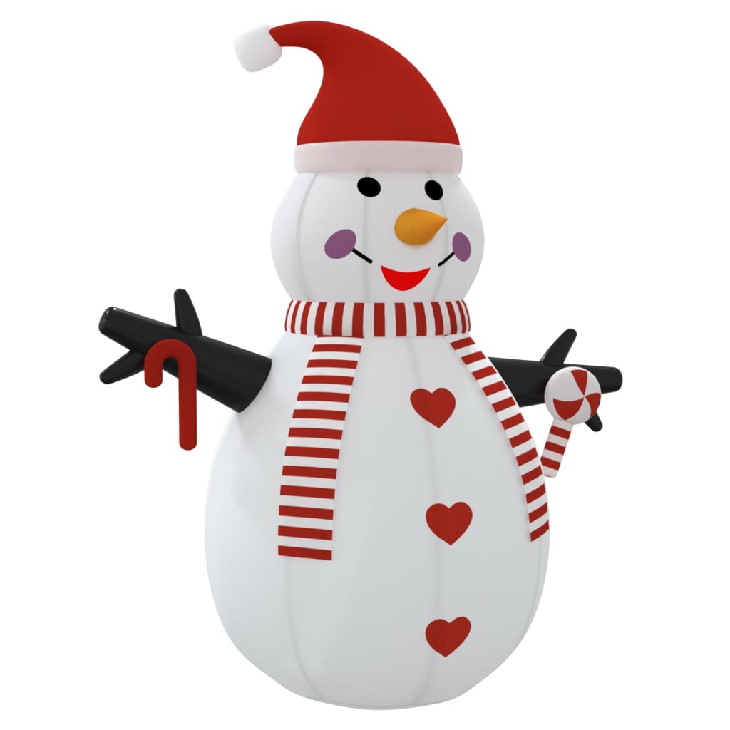 Vidaxl Snowman gonflable avec des LED 460 cm