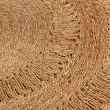 Tapis vidaxl autour de 120 cm de jute tressée