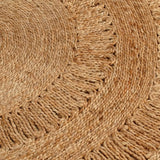 Tapis vidaxl autour de 150 cm de jute tressée