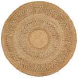 Tapis vidaxl autour de 120 cm de jute tressée