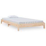 Vidaxl bed stapelbaar 100x200 cm massief grenenhout