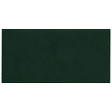 Panneaux muraux Vidaxl 12 ST 2,16 m² 60x30 cm Velvet vert foncé