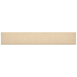 Panneaux muraux Vidaxl 12 PCS 1,62 m² 90x15 cm Crème de tissu -Colore
