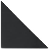 Panneaux muraux vidaxl 12 pcs 0,54 m² 30x30 cm en cuir artificiel noir
