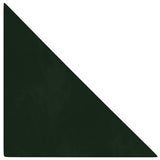 Panneaux muraux vidaxl 12 pcs 0,54 m² 30x30 cm Velvet vert foncé