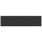 Panele ścienne vidaxl 12 St 1,08 m² 60x15 cm Black