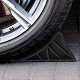 Blocs de roue vidaxl 2 ST 25x10x11,5 cm Plastique