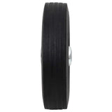 Roue vidaxl pour le volant Ø20x5 cm en caoutchouc solide et acier