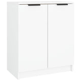 Vidaxl Shoe Cabinet 59x35x70 cm forarbejdet træhvide