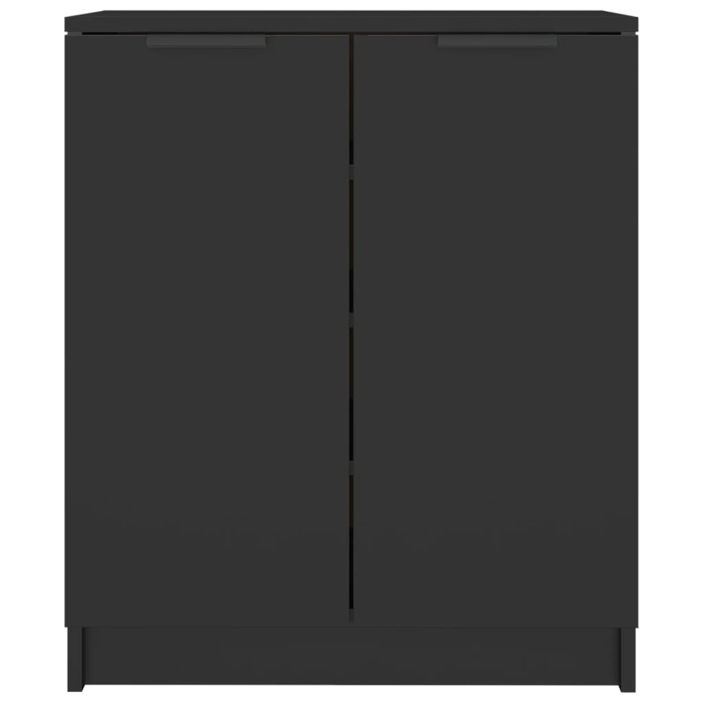 Vidaxl Shoe Cabinet 59x35x70 cm Property Wood Black