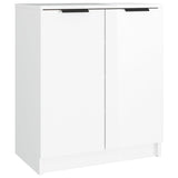 VidaXL shoe cabinet 59x35x70 cm Processed wood High gloss gray