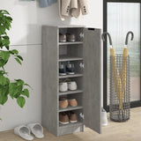 VidaXL shoe cabinet 30x35x100 cm Processed wood concrete price