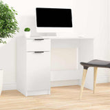 Vidaxl bureau 100x50x75 cm bewerkt hout wit