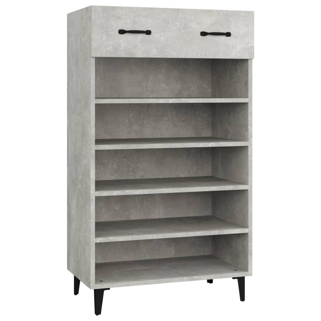 Armoire à chaussures Vidaxl 60x35x105 cm Prix en béton en bois édité