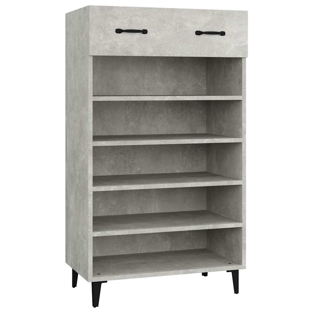 Armoire à chaussures Vidaxl 60x35x105 cm Prix en béton en bois édité