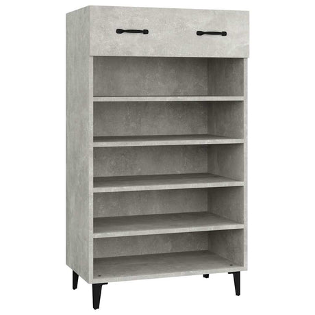 Armoire à chaussures Vidaxl 60x35x105 cm Prix en béton en bois édité