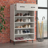 Armoire à chaussures Vidaxl 60x35x105 cm Prix en béton en bois édité