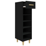 Armoire à chaussures Vidaxl 30x35x105 cm Bois de bois de propriété