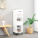 Armoire à chaussures Vidaxl 30x35x105 cm Bois de bois de propriété
