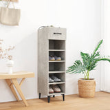 Armoire à chaussures Vidaxl 30x35x105 cm Prix en béton en bois édité