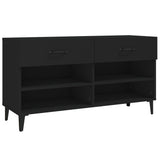 Armoire à chaussures Vidaxl 102x35x55 cm Bois de bois propriété