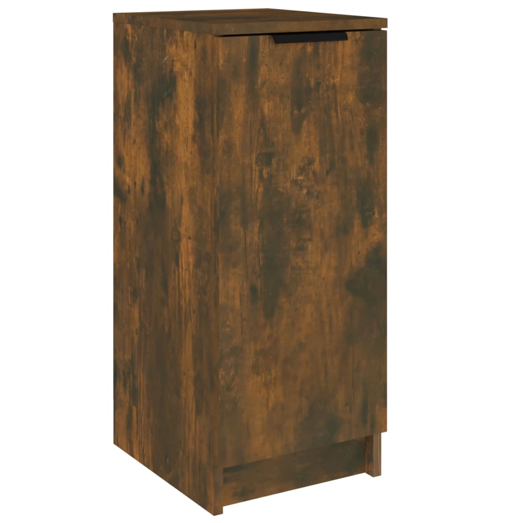 Vidaxl Shoe Cabinet 30x35x70 cm Property Wood Røget eg Farvet