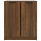 Vidaxl Schong Cabinet 59x33X70 cm schneiden Holz brong Oakfaarf