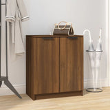 VidaXL shoe cabinet 59x35x70 cm Cut wood brown oak color