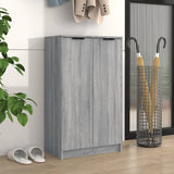 Vidaxl Shoe Cabinet 59x35x100 cm Property Wood Grey Sonoma Oak Color